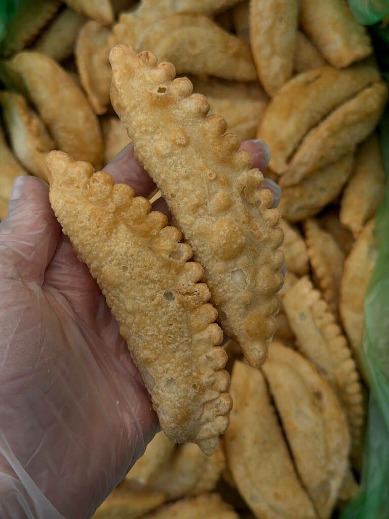 Чебуреки тресковые