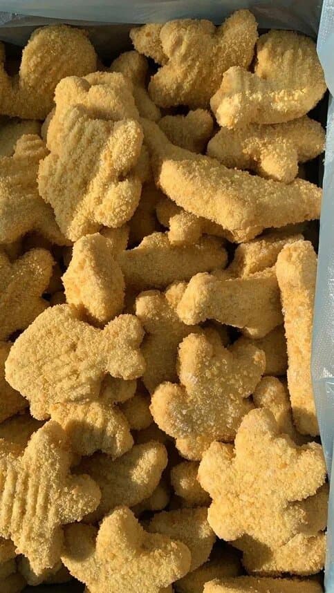 Котлеты фигурные тресковые