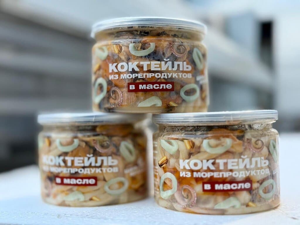 Морской коктейль в масле 0,45