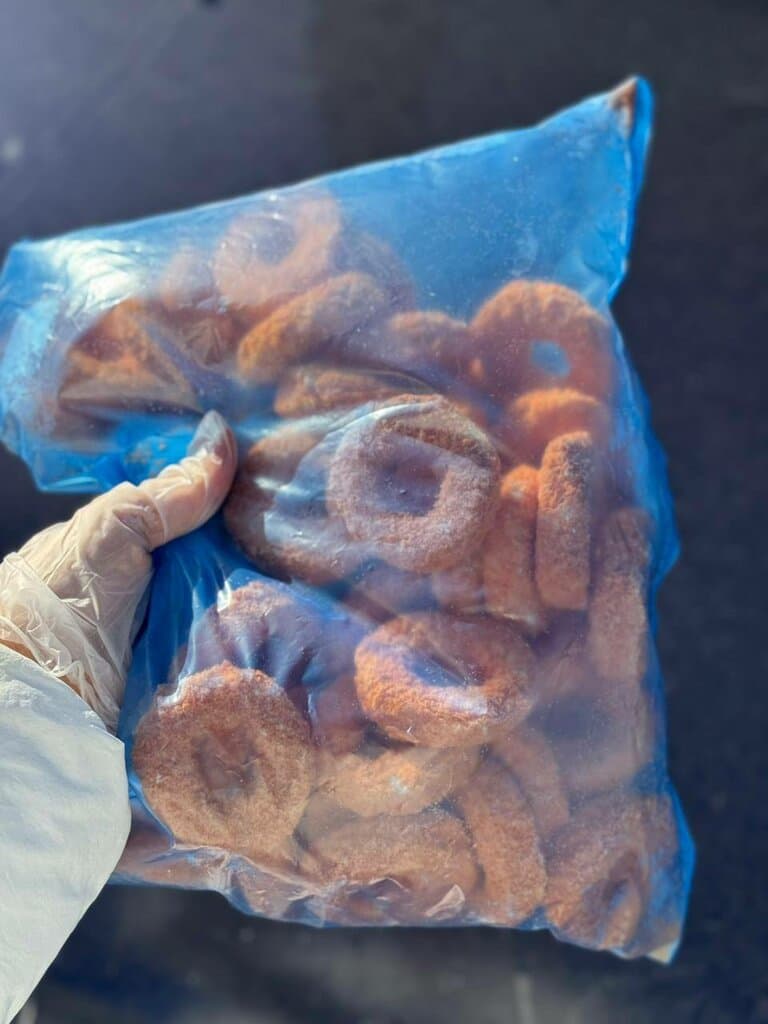 Сырные кольца